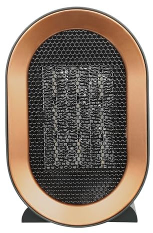 Portable Electric Heater, 1200W/800W Fast Heating Space Heater for Home & Office, PTC Ceramic Heater with Overheat & Tip-Over Protection, Eco Mode, Lightweight, Dark Green – UK Plug