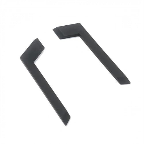 HSSDTECH Alloggiamento a D spesso, fondo in gomma, piedini in gomma per ASUS TUF Gaming F15 FX506 TUF Gaming A15 FA506 (1 sinistra + 1 destra) nero
