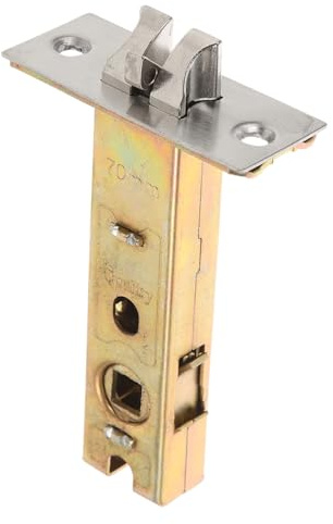 EXHUMKY Stainless Steel Door Latch Replacement Part Tubular Lock Tongue for Entry Doors Security Catch with Tight Seal Easy Installation for Home and Business Use