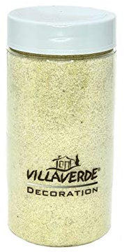Dekosand Quarzsand Farbsand Streusand Streudeko Tischdeko ca. 650g Dose (Champagner)