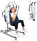 Mobiclinic, Grúa eléctrica, Fortuna, Marca española, Soporta 135 kg, Arnés de Transferencia Incluido, Personas Mayores, Estable, Acero, Segura, Plegable, Fácil Usar