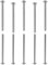 MroMax Lot de 10 vis M3 x 50 mm cruciformes cruciformes à tête ronde en acier inoxydable 304