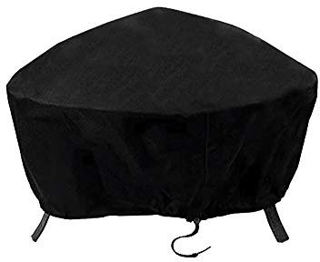 ValueHall Housse de protection pour brasero Couverture de Gril Housse Bâche de Protection BBQ Couverture de foyer Housse pour Foyer D'extérieur avec Cordon de Serrage V7084B (122 x 46cm)