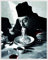 1art1 Kochkunst Poster Kunstdruck Bild und Kunststoff-Rahmen - Spaghetti, Rotwein, Don Camillo (50 x 40cm)