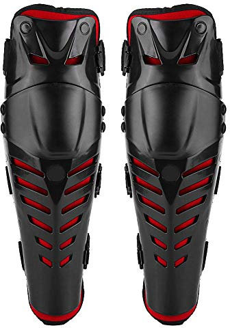 2 pezzi adulti PE + EVA schiuma moto motocross ATV adulti ginocchiere ginocchiere parastinchi set protezioni protettive motocross corsa