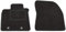 Fußmatten mit Clips 2er Set für Toyota Avensis 3 2009-2018 Velours Automatten