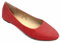 Shoes8teen Women's Ballerina Ballet Flat Shoes Solids & Leopards 8600 Red Glitter 10