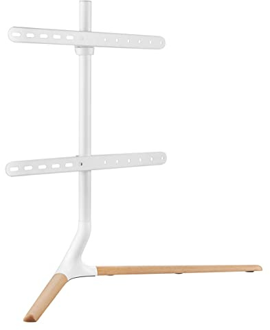 myWall HT29L Design TV-Ständer, Standfuß für Bildschirme von 49-70 Zoll (124-178 cm), Belastung bis 40 kg/Nussbaum