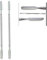 ZAMAHA UK Lot de 2 spatules dentaires à double extrémité en acier inoxydable pour sculpture de cire dentaire