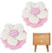 Rurunklee Door Knob - Cloth Flower Child Proof Door Handle Gloves | Round Knob Covers, Door Knob Cushion, Non-Slip Door Handle Gloves for Drawer, Closet