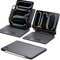ESR iPad Pro 11 Inch Case with Keyboard (M4, 2024), iPad Pro 11(5th Gen) Keyboard Case with Easy-Set Magnetic Stand, Portrait/Landscape Modes, Removable Protective Case, Rebound 360 Series, Black