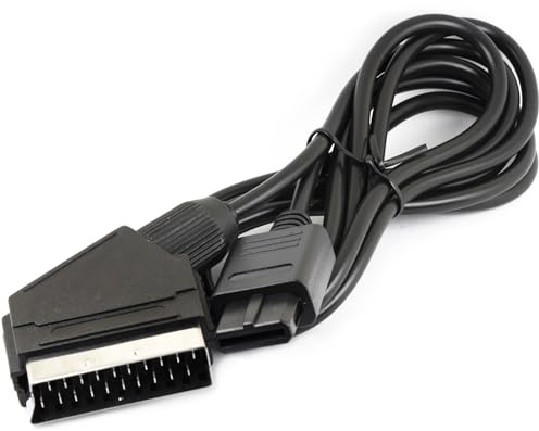 risingsaplings 6FT for RGB Scart TV AV Cable for N64 NGC Console