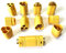 VUNIVERSUM 10 Paar (20 Stück) Premium Amass MT60 3Pin Goldstecker Stecker Buchse für Multirotor Copter Drohne Brushless Motor auf Regler 60A