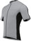 Sikma Mens Cycling Jersey Short Sleeves Polyester Bicycle Bike Top Shirt (Grey, Medium)