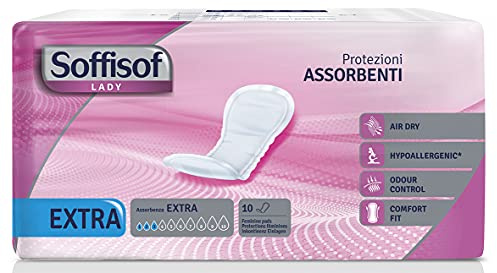 Set 9 SOFFISOF Adults Lady Extra Pack x10 Stück Inkontinenz-Körperpflege