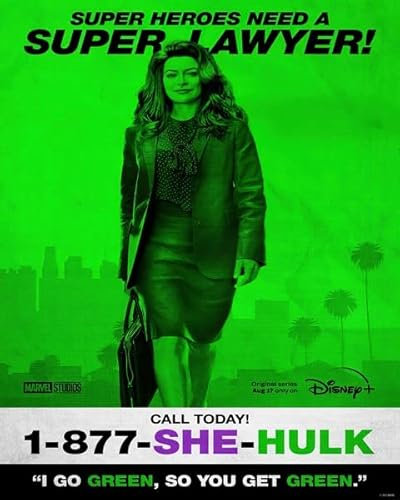 She Hulk Attorney at Law Poster 30 x 40 cm