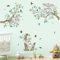 decalmile Wandtattoo Koala Baum Wandaufkleber Koalabär Tiere Baum Wandsticker Babyzimmer Kinderzimmer Schlafzimmer Wanddeko
