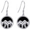 Wandern Geschenk Damen Berg Ohrringe 925 Sterling Silber Wandern Schmuck Geschenke für Damen