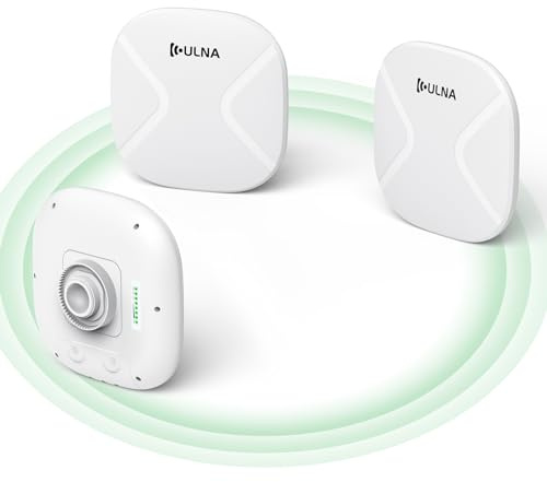 Wireless Bridge 3 Pack, ULNA CPE802T Point to Point/Multipoint WiFi Bridge | WiFi5 Gigabit Internet Bridge, 2.4G & 5.8G Band, Outdoor 5KM Long Range, Extend Internet to Shop Barn Farm