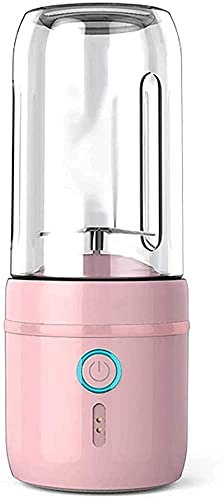 Máquinas de jugo Exprimidor de cítricos Masticar Exprimidor de cítricos Personal Máquina de batidos Carga magnética Portátil Exprimidor eléctrico de viaje Diseño impermeable Escritorio Rosa Pequeño