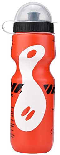 ANKROYU Bouteille d'eau De Sport 650 ML, Bouteille d'eau Isolée, Bouteille d'eau De Cyclisme, Bouteille d'eau en Polyéthylène avec Support De Cage De Support De Vélo pour Vélo De Montagne(D)