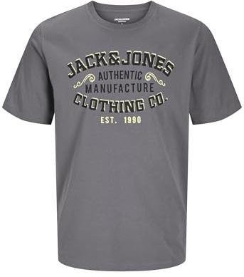 JACK & JONES T Shirt Herren O-Neck Logo Basic