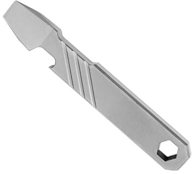YHZNAGEM Titan EDC Pry Bar, Multifunktions Brecheisen Flaschenöffner, Tragbares Mini Stemmeisen für Outdoor, Camping, Abenteuer, Jagd