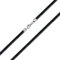 PDTJMTG Leather Necklace Cord 2MM 3MM Leather Necklace for Men Women Chain with Sterling Silver Clasp (Width: 2mm, 55cm)