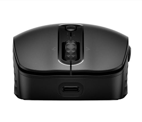 HP Ratón 8F1Y4AA#ABB Negro 4000 dpi