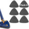 Pack 6 Paños de Microfibra para VONALA Swift 360 Mopa para Limpiar Azulejos y Paredes Autoescurrible,Fregona Giratoria 360 Triangular, (Pack 6 Paños Microfibra)