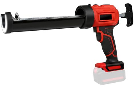 Pistolet à calfeutrer sans fil pour batterie Makita 18 V, pistolet à calfeutrer électrique anti-goutte, lumière LED, 4 vitesses réglables, pistolet à colle électrique de 300 ml pour remplissage