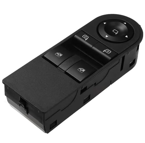 ZSGHJA Elevalunas Interruptor Elevalunas Eléctrico para Opel para Astra H 2005-2010 para Opel para Zafira B para Vauxhall para Astra 13228879 13228877 13228709 Interruptor Ventana(2 Door)