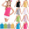 XINYUNZU Mädchen Trägershirt Baumwolle Cami Shirt Top Sommer Sport Top Ärmellos Trägertop Einfarbig Unterhemd Freizeit Oberteile Mode Tanktop Kinder Outlet Pink 12 Jahre