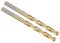 PATIKIL 5mm Drill Bit, Jobber Straight Shank M2 High-Speed Steel 135° Titanium Nitride TiN Coated for Stainless Steel Hard Metal - 2 Pack