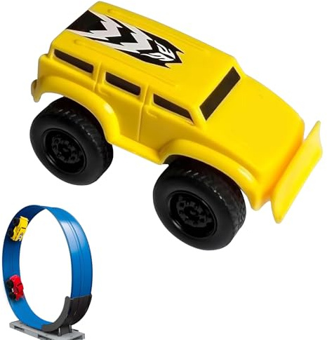 Magnetische Kletterwand Auto, Kinderspielzeug Magnetisches Wandkletterauto, Magnetische Auto Wandkletterfahrzeug, Anti Schwerkraft Wand Klettern Spielzeugauto Geschenk für Jungen und Mädchen (Gelb)