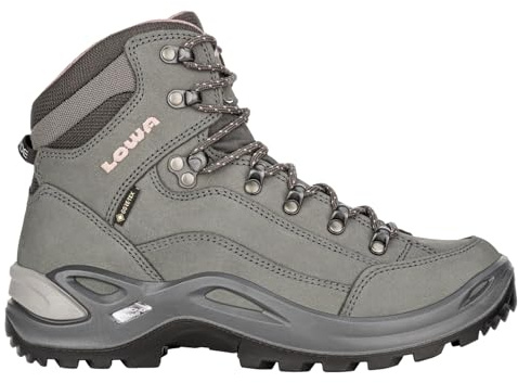 LOWA Stiefel mittel RENEGADE GTX MID Ws graphit/rose, 40