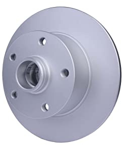 HELLA 8DD 355 120-151 Brake Disc - 54543PRO - Coated - 245mm - 10mm - Solid
