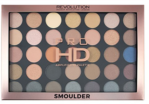 Makeup Revolution - Lidschattenpalette - Pro amplified 35 Smoulder