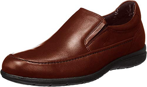 FLUCHOS 8499, Zapatos sin Cordones, Color Marron, para Hombres - Cuero Talla: 39