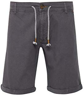 Indicode Mika Herren Chino Shorts Bermuda Kurze Hose Aus Stretch-Material Regular Fit, Größe:XXL, Farbe:Forged Iron (919)