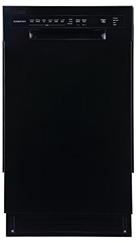 EdgeStar BIDW1802BL 18 Inch Wide 8 Place Setting Built-In Dishwasher