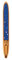 Minkissy Diamond Self- adhesive Eyeliner Pen Quick Drying Long- Lasting Liquid Eyeliner Eye Makeup Tool for Women Girls (Blue)