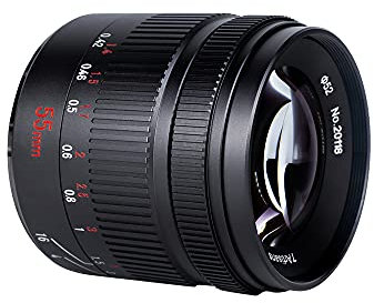 7artisans 55mm F1.4 Mark II APS-C Manual Focus Lens Large Aperture Mirrorless Cameras Lens for Nikon Mirrorless Camera Z6 Z7 Z50 Z9