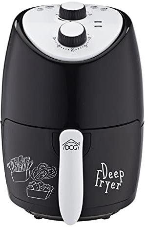 DCG FR3504 - Friggitrice ad Aria Calda 1000 watt Nero