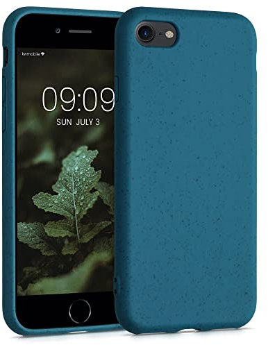kalibri Case kompatibel mit Apple iPhone SE (2022) / iPhone SE (2020) / iPhone 8 / iPhone 7 - Hülle Handy - Handyhülle Karibikblau