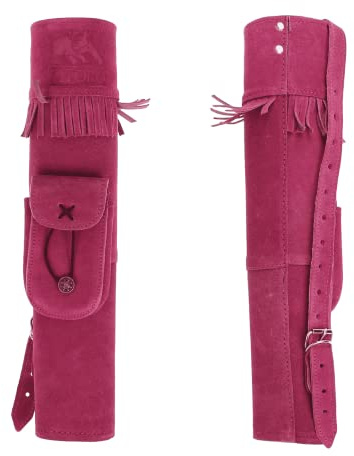 elToro Wild Colorz Fringe, Rückenköcher | robustes Wildleder und, Zubehör für Pfeil und Bogen