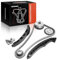Frankberg Steuerkettensatz Kompatibel mit Golf V 1K1 Polo 6C1 P-a-s-s-a-t 3C2 J-e-t-t-a III 1K2 Fabia II 542 Ibiza IV 6J5 1.4L Benzin 2005-2018