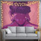 Sexy Frau Fitness Mädchen Wandteppich 200 x 150 cm Wandbehang Party Dekorationen Heimdekoration für Schlafzimmer Wohnzimmer Schlafsaal (200 x 150 cm)