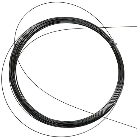 1 m superelastische Nitinol-Legierung, Nickel-Titan, gerader Draht, superelastisches Filament, 0,1–1,8 mm, schwarz, superelastisch, 0,9 mm x 1 m