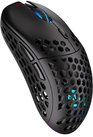 ENDORFY LIX Wireless, Leichte kabellose Gaming-Maus (69 g), PixArt PMW3335 Sensor, 16.000 maximale DPI, mechanische Schalter Kailh GM 4.0 60M, 6 programmierbare Tasten, EY6A008